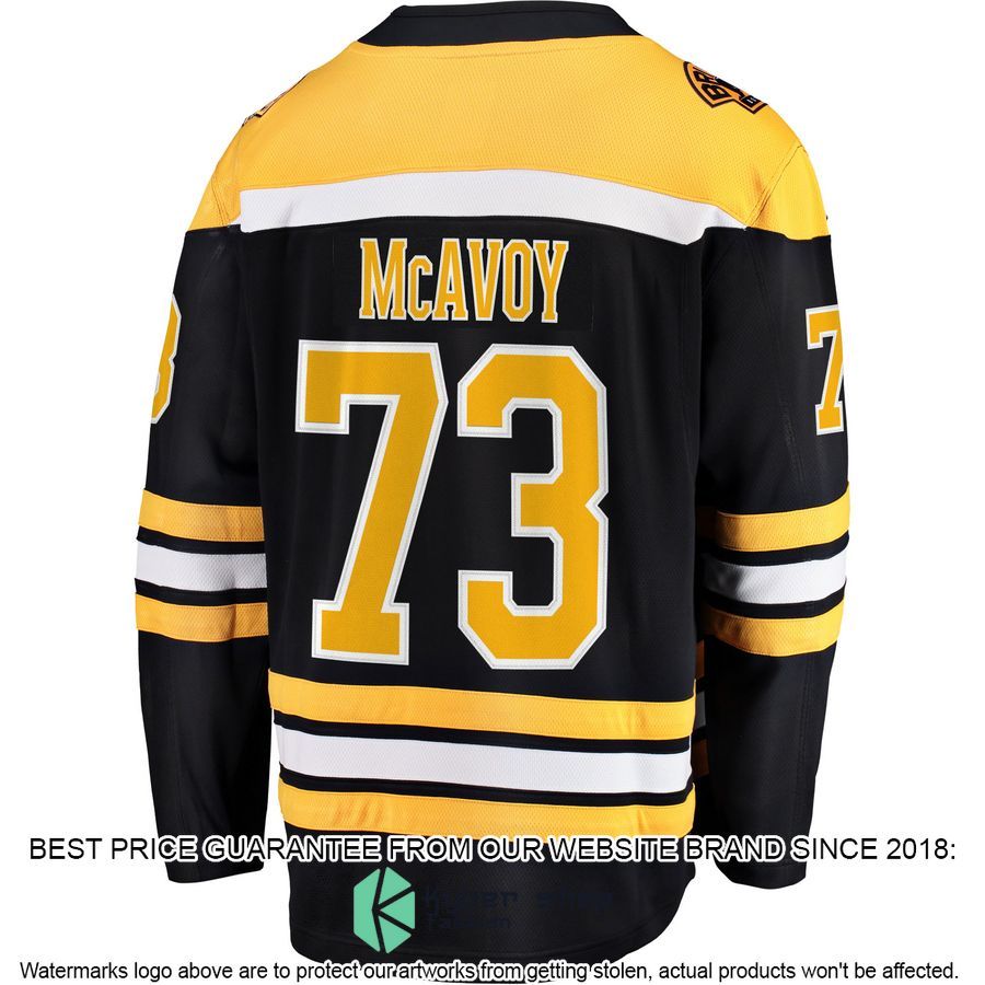 Charlie McAvoy Boston Bruins Home Premier Black Hockey Jersey 3 Charlie McAvoy Boston Bruins Home Premier Black Hockey Jersey word3