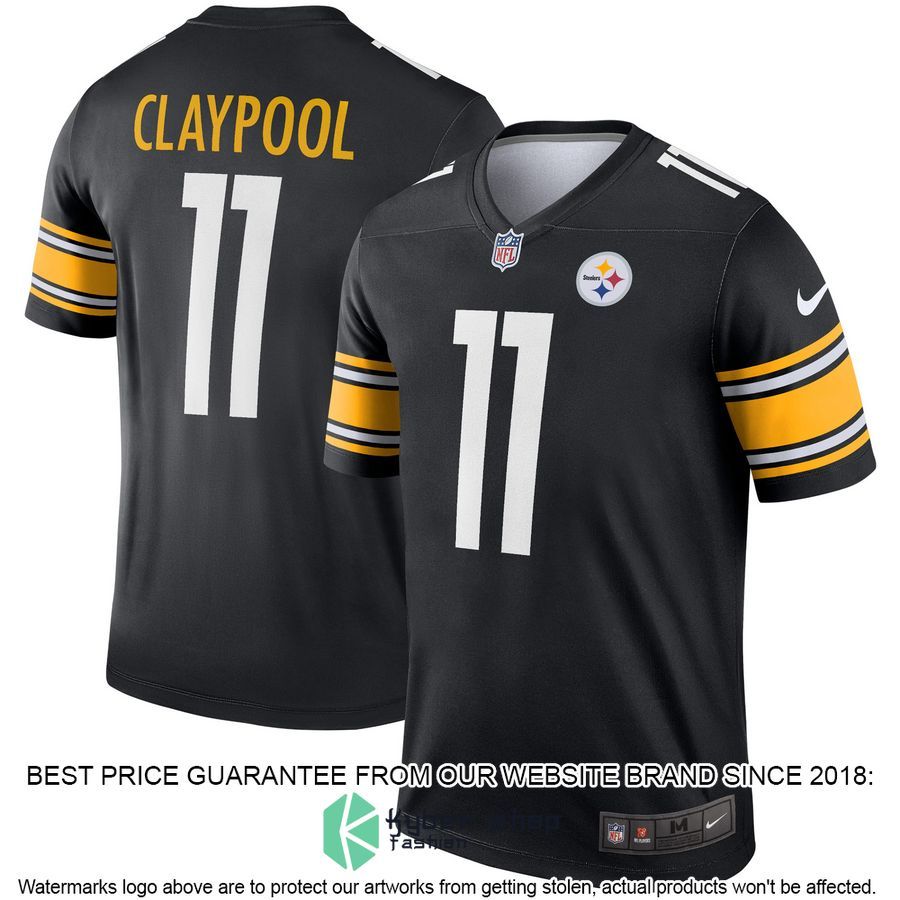 Chase Claypool Pittsburgh Steelers Legend Black Football Jersey 4 Chase Claypool Pittsburgh Steelers Legend Black Football Jersey word3