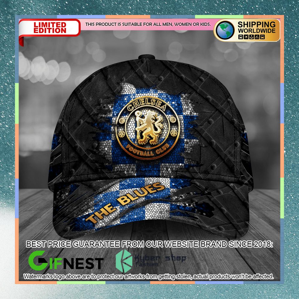 Chelsea FC The Blues Cap 5 Chelsea FC The Blues Cap word2