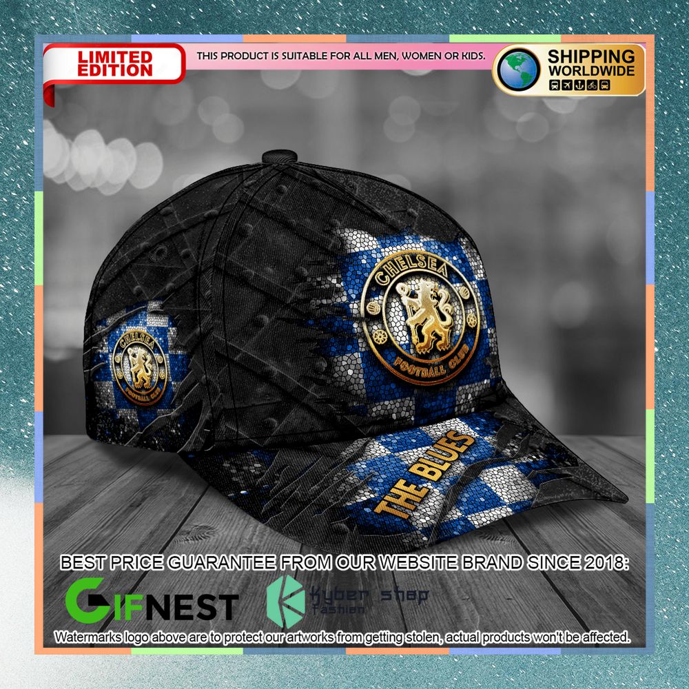 Chelsea FC The Blues Cap 6 Chelsea FC The Blues Cap word2