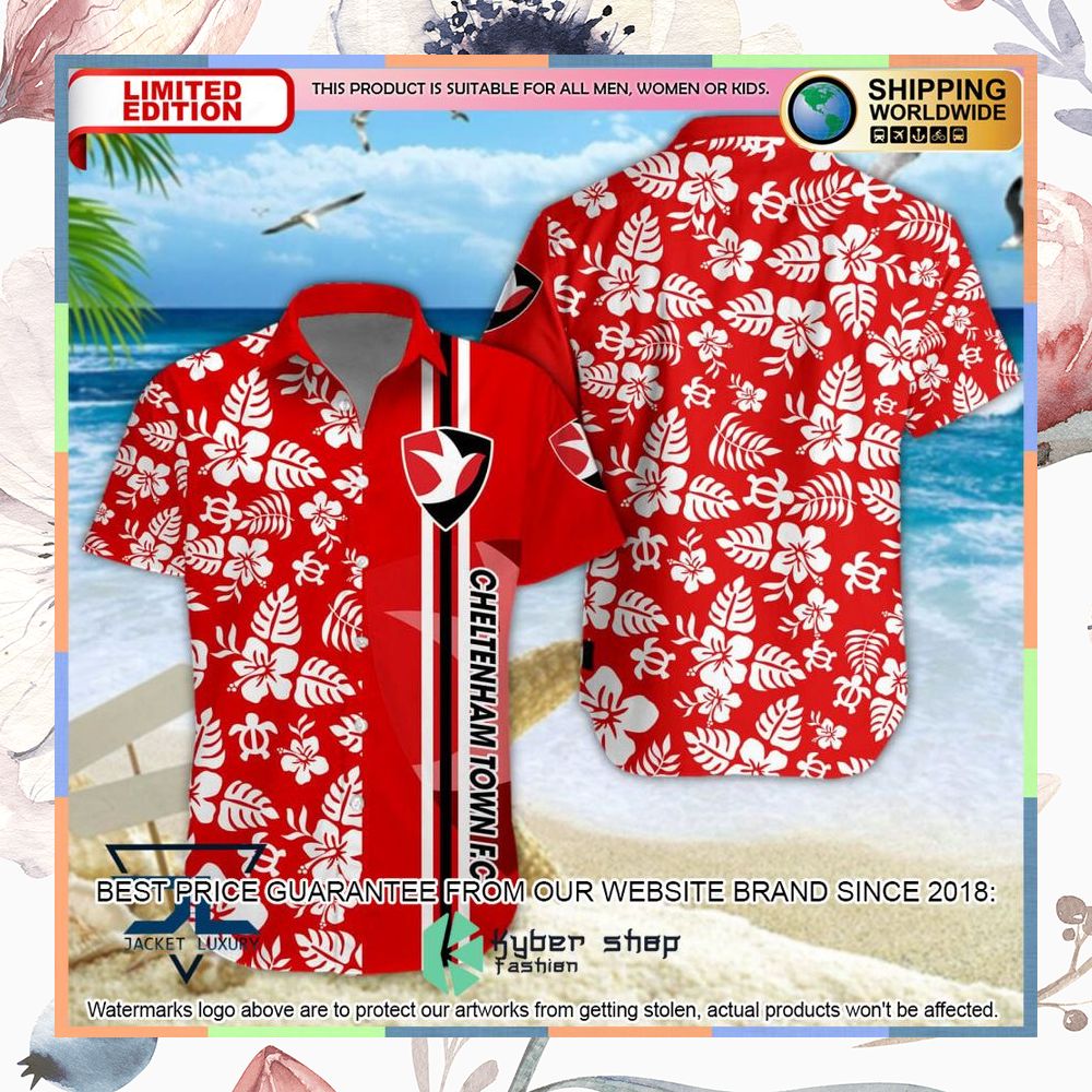 Cheltenham Town F.C Hawaiian Shirt, Shorts 5 Cheltenham Town F.C Hawaiian Shirt, Shorts word1