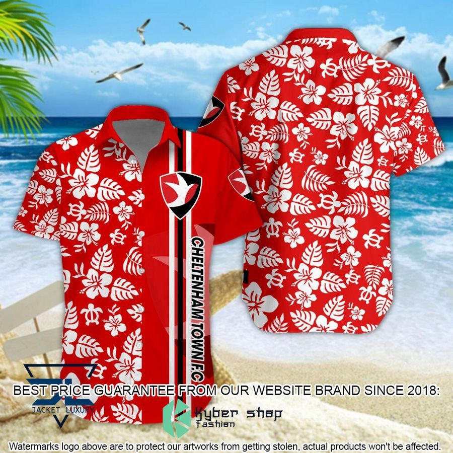 Cheltenham Town F.C Hawaiian Shirt, Shorts