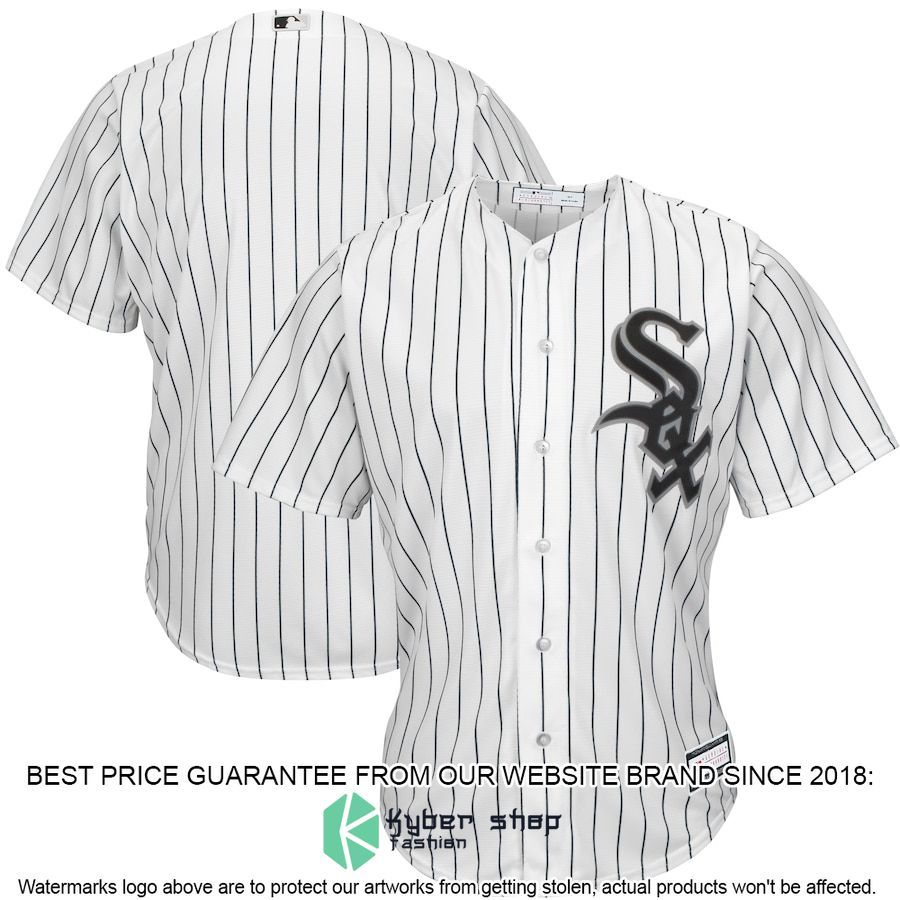Chicago White Sox Big And Tall Team White Baseball Jersey