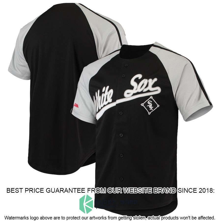 Chicago White Sox Stitches Black Baseball Jersey