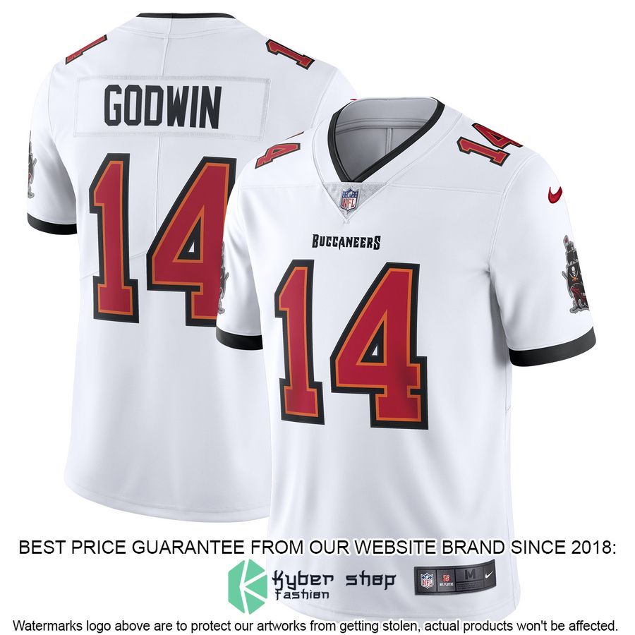 Chris Godwin Tampa Bay Buccaneers Vapor White Football Jersey