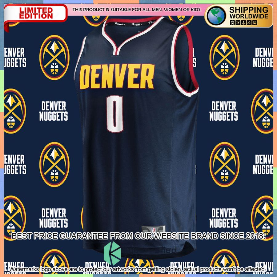 Christian Braun Denver Nuggets 2022 NBA Draft First Round Pick Player Navy Basketball Jersey 5 Christian Braun Denver Nuggets 2022 NBA Draft First Round Pick Player Navy Basketball Jersey word3