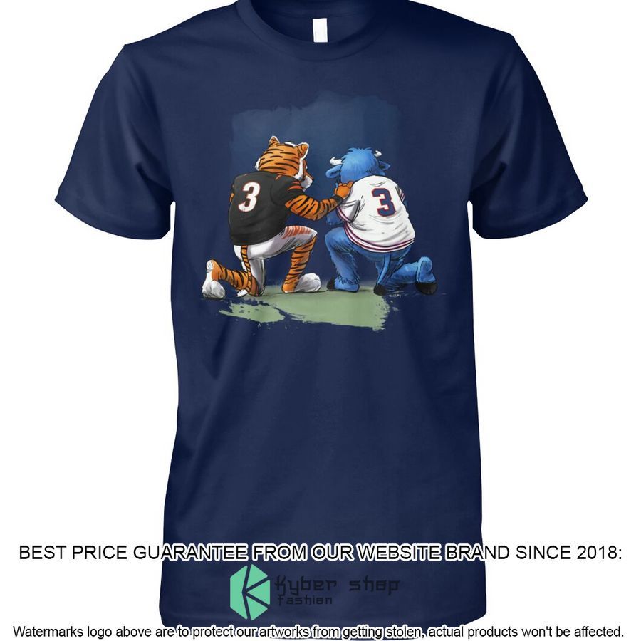 Cincinnati Bengals Buffalo Bills mascot Pray for Damal Shirt, Hoodie
