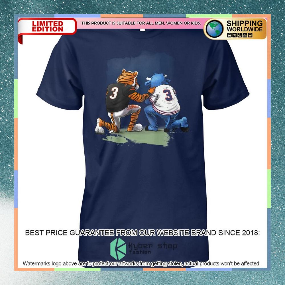 Cincinnati Bengals Buffalo Bills mascot Pray for Damal Shirt, Hoodie 9 Cincinnati Bengals Buffalo Bills mascot Pray for Damal Shirt, Hoodie word2