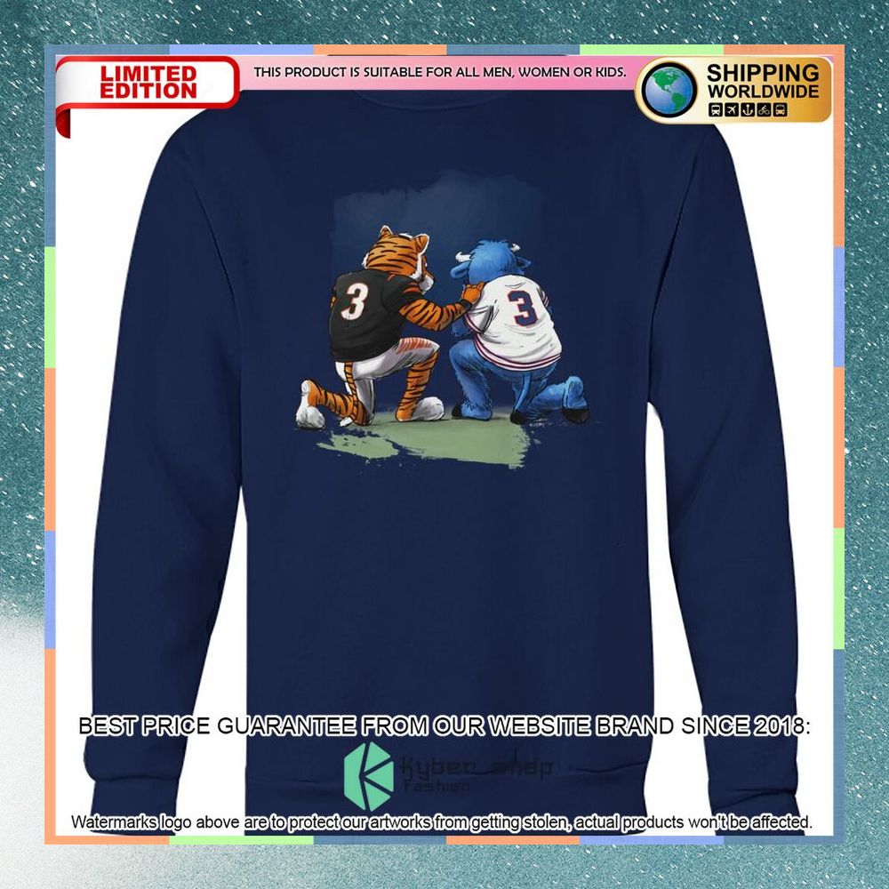 Cincinnati Bengals Buffalo Bills mascot Pray for Damal Shirt, Hoodie 13 Cincinnati Bengals Buffalo Bills mascot Pray for Damal Shirt, Hoodie word2