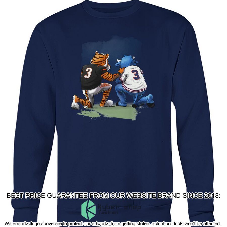 Cincinnati Bengals Buffalo Bills mascot Pray for Damal Shirt, Hoodie 5 Cincinnati Bengals Buffalo Bills mascot Pray for Damal Shirt, Hoodie word2