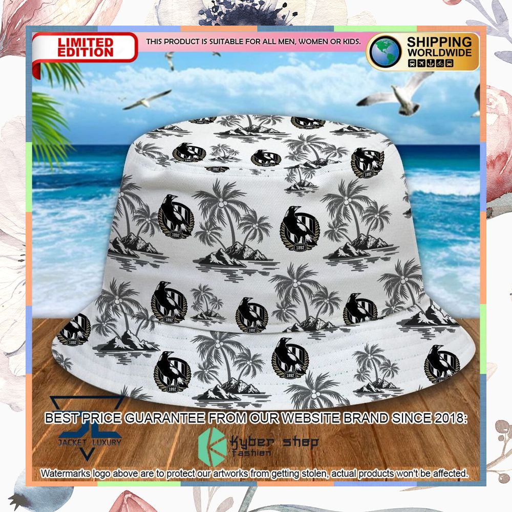 Collingwood Football Club Bucket Hat 5 Collingwood Football Club Bucket Hat word3