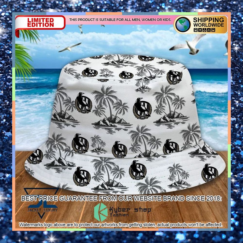 Collingwood Football Club Bucket Hat 3 Collingwood Football Club Bucket Hat word3