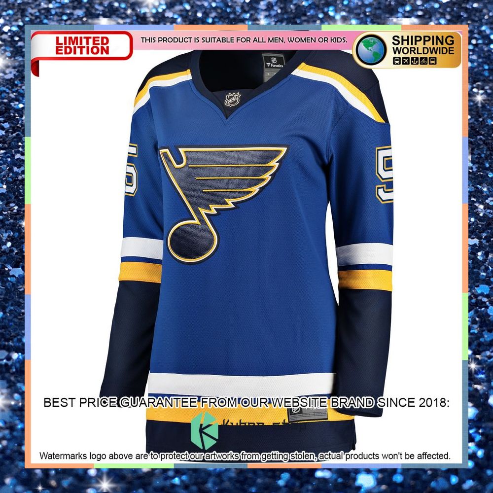 Colton Parayko St. Louis Blues Women's Home Premier Blue Hockey Jersey 6 Colton Parayko St. Louis Blues Women's Home Premier Blue Hockey Jersey word2
