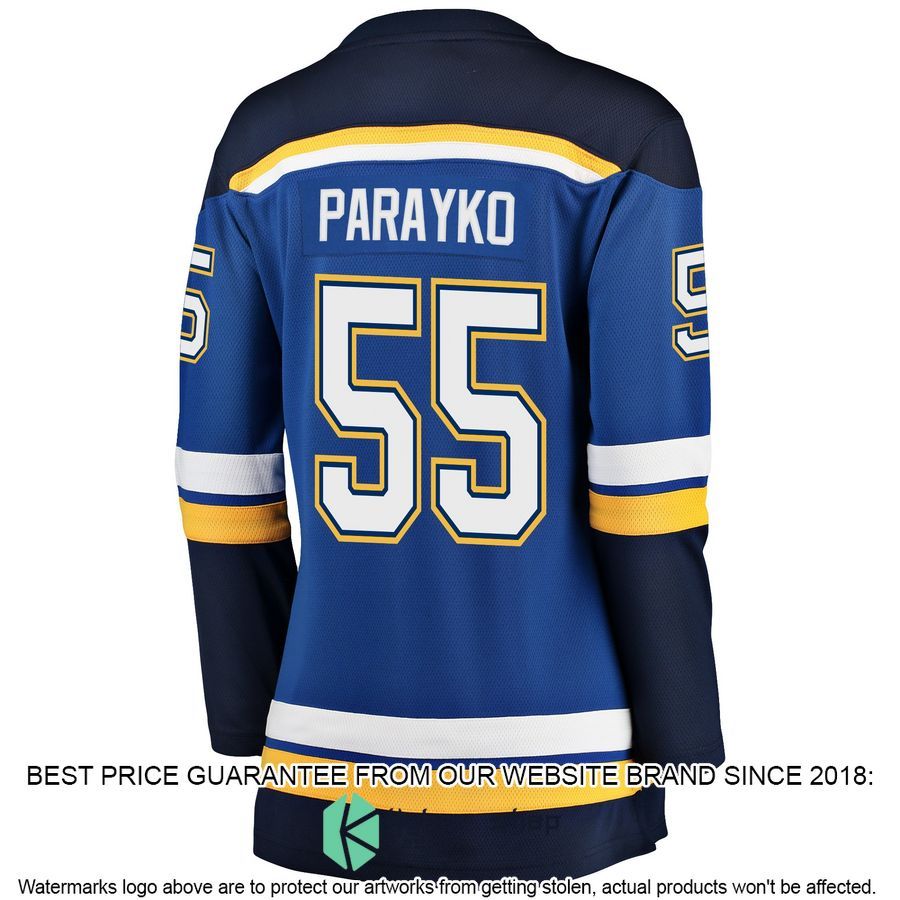 Colton Parayko St. Louis Blues Women's Home Premier Blue Hockey Jersey 3 Colton Parayko St. Louis Blues Women's Home Premier Blue Hockey Jersey word2