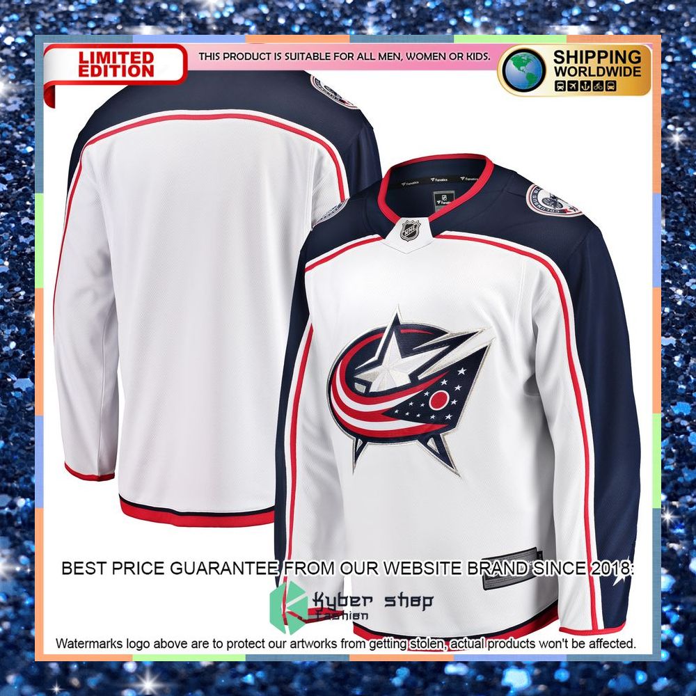 Columbus Blue Jackets Breakaway Home Navy Hockey Jersey 6 Columbus Blue Jackets Breakaway Home Navy Hockey Jersey word3