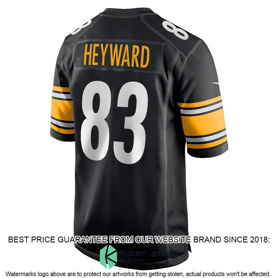 Connor Heyward Pittsburgh Steelers Black Football Jersey 3 Connor Heyward Pittsburgh Steelers Black Football Jersey word1