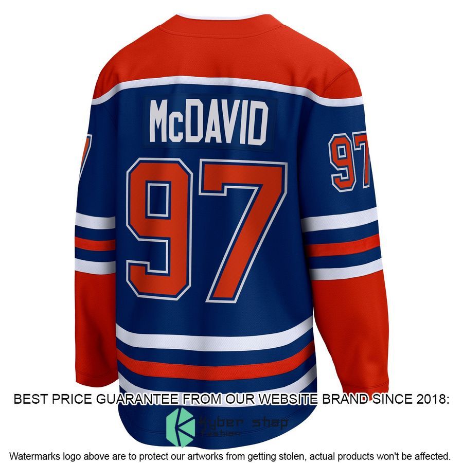 Connor McDavid Edmonton Oilers Home Premier Royal Hockey Jersey 3 Connor McDavid Edmonton Oilers Home Premier Royal Hockey Jersey word2