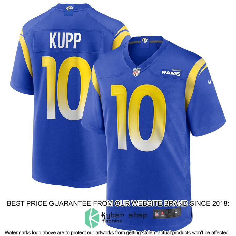 Cooper Kupp Los Angeles Rams Royal Football Jersey