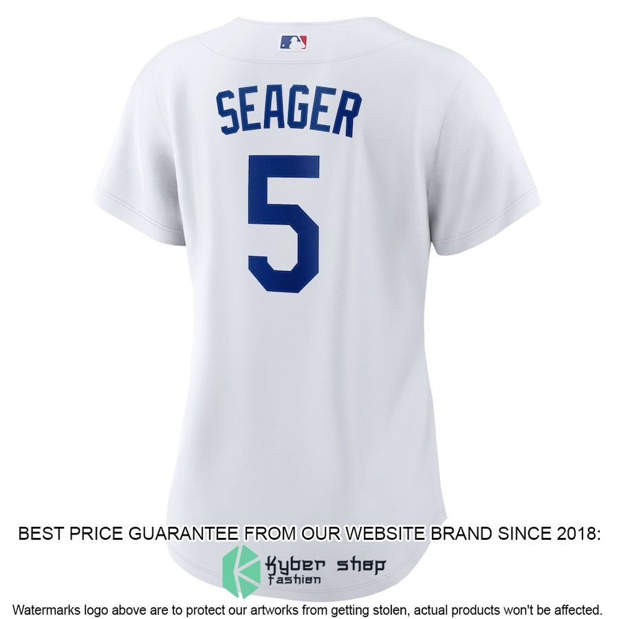 Corey Seager Los Angeles Dodgers Women Home Player White Baseball Jersey 3 Corey Seager Los Angeles Dodgers Women Home Player White Baseball Jersey word2