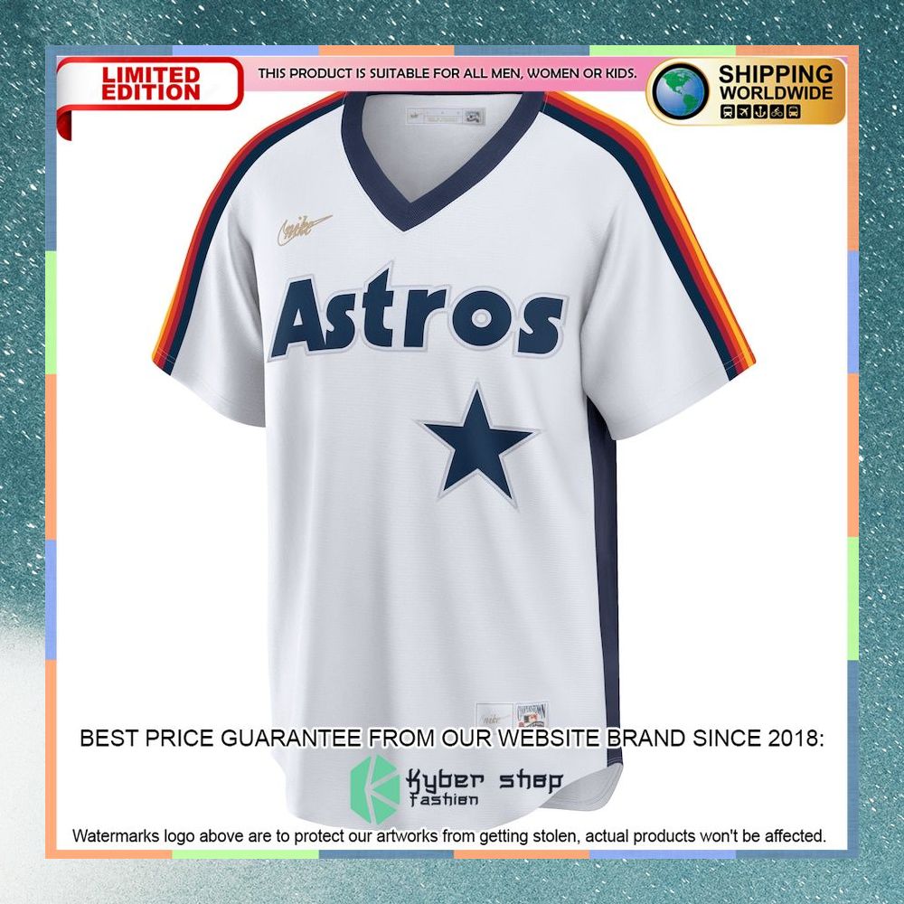 Craig Biggio Houston Astros Home Cooperstown Collection Logo Player White Baseball Jersey 5 Craig Biggio Houston Astros Home Cooperstown Collection Logo Player White Baseball Jersey word2
