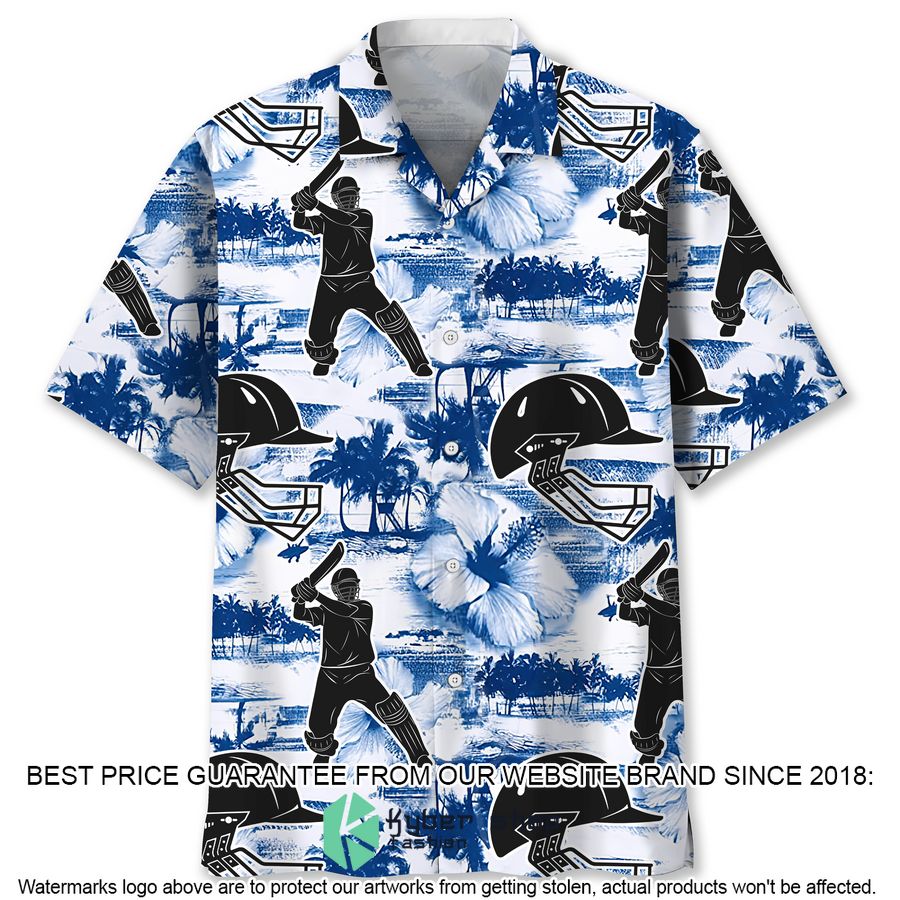 Cricket Blue Nature Hawaiian Shirt