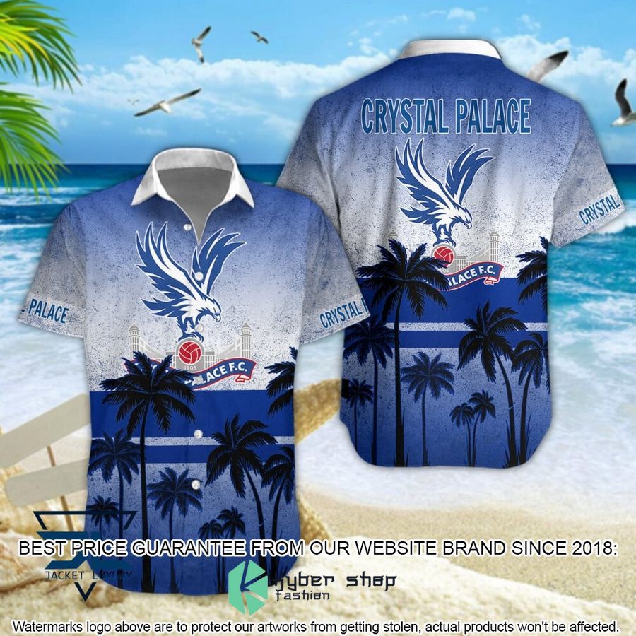 Crystal Palace F.C Palm Tree Hawaiian Shirt, Shorts