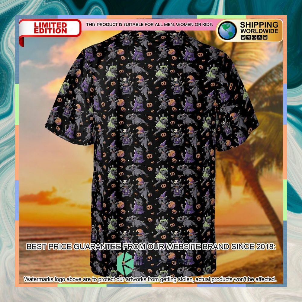 Cute Toothless Halloween Pattern Hawaiian Shirt 7 Cute Toothless Halloween Pattern Hawaiian Shirt word1
