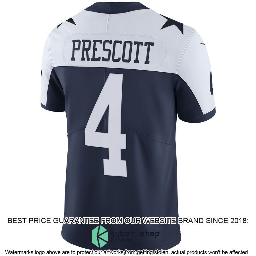 Dak Prescott Dallas Cowboys Alternate Vapor Navy Football Jersey 3 Dak Prescott Dallas Cowboys Alternate Vapor Navy Football Jersey word3
