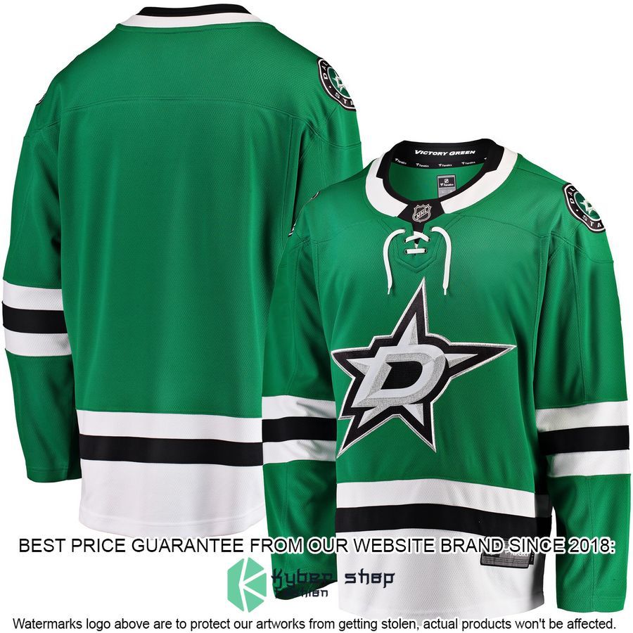 Dallas Stars Breakaway Home Green Hockey Jersey