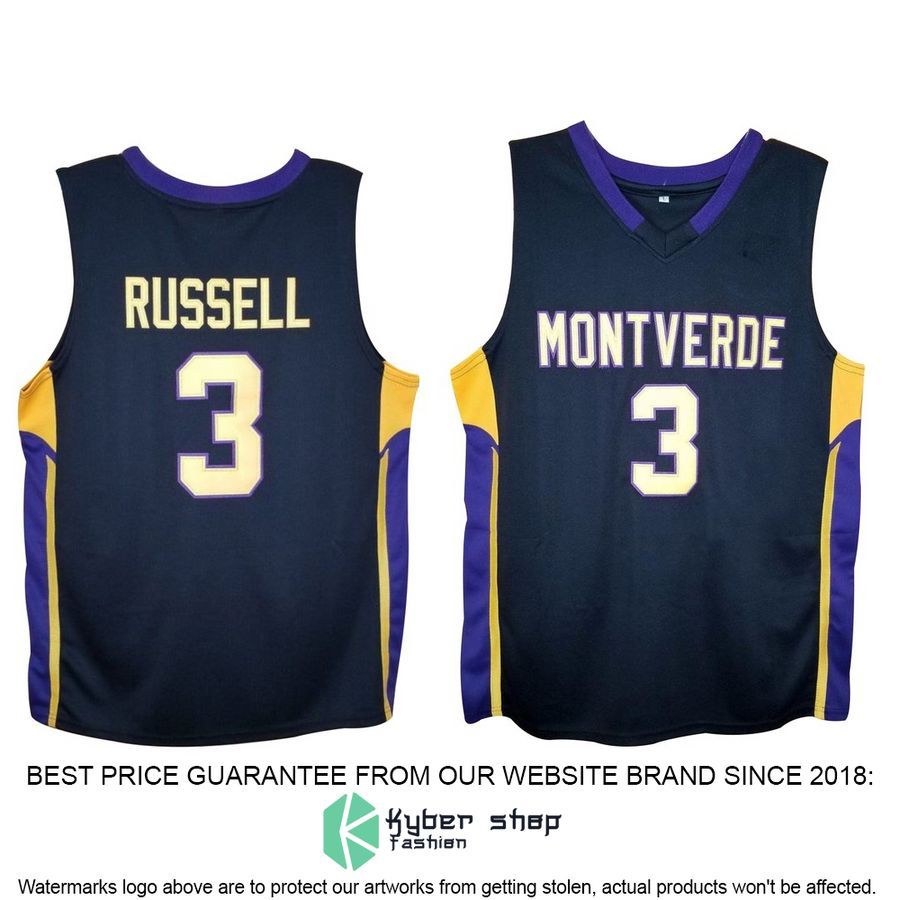 DAngelo Russell Montverde Academy High School Basketball Jersey