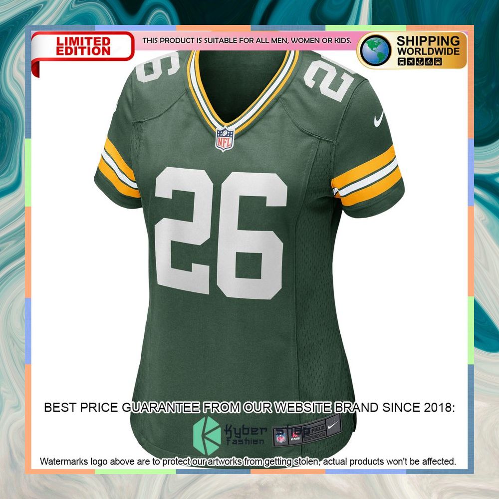 Darnell Savage Green Bay Packers Women's Green Football Jersey 6 Darnell Savage Green Bay Packers Women's Green Football Jersey word2