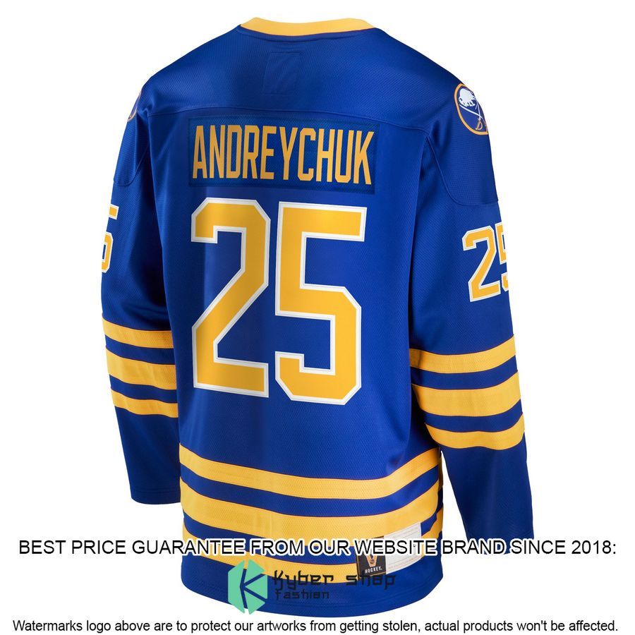 Dave Andreychuk Buffalo Sabres Breakaway Retired Royal Hockey Jersey 3 Dave Andreychuk Buffalo Sabres Breakaway Retired Royal Hockey Jersey word1