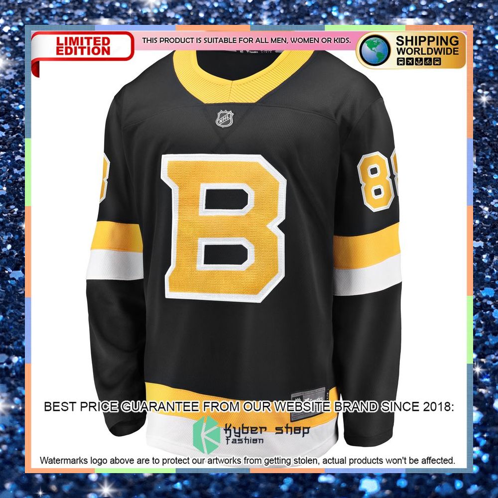 David Pastrnak Boston Bruins Alternate Premier Black Hockey Jersey 10 David Pastrnak Boston Bruins Alternate Premier Black Hockey Jersey word1