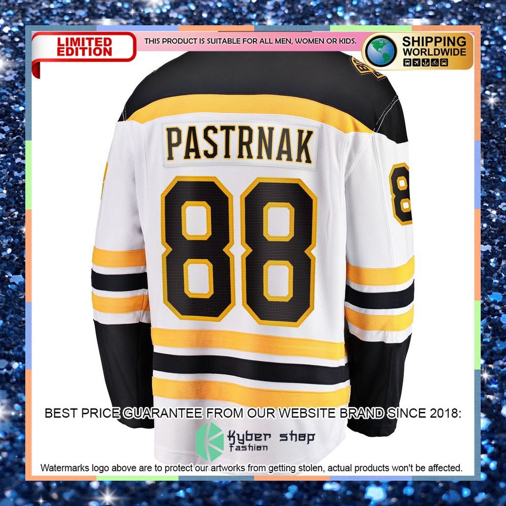 David Pastrnak Boston Bruins Away Premier White Hockey Jersey 8 David Pastrnak Boston Bruins Away Premier White Hockey Jersey word3