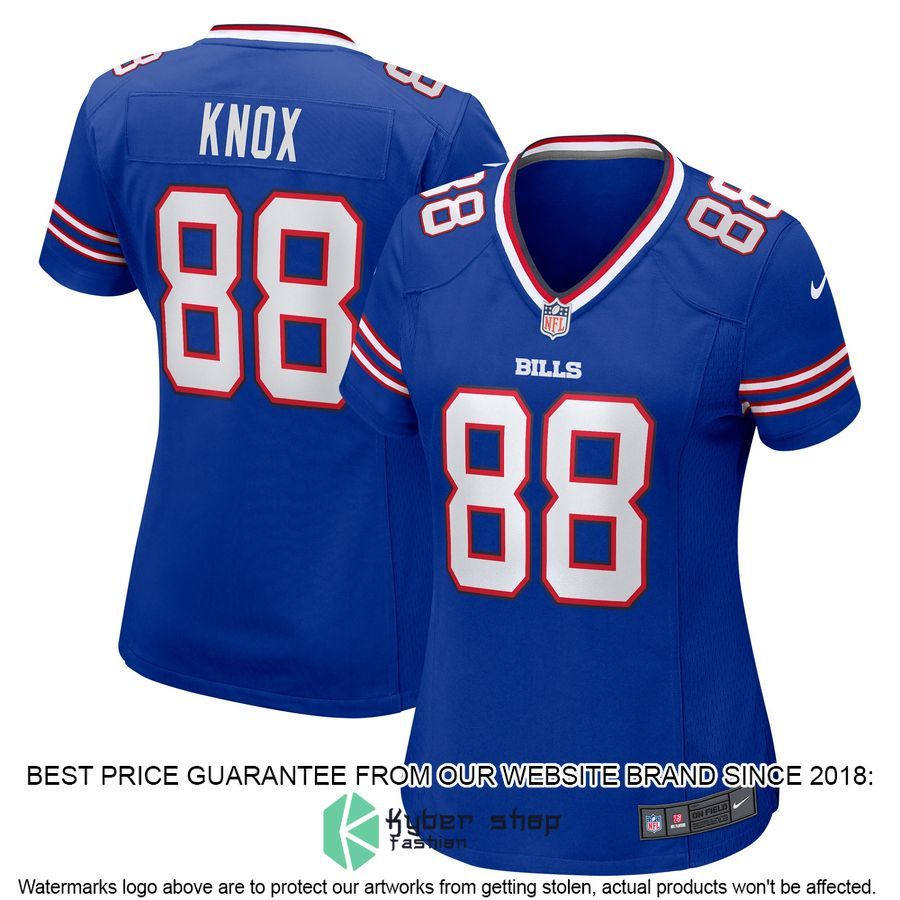 Dawson Knox Buffalo Bills Women's Royal Football Jersey