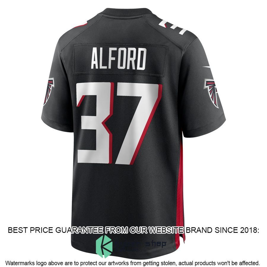Dee Alford Atlanta Falcons Black Football Jersey 3 Dee Alford Atlanta Falcons Black Football Jersey word2