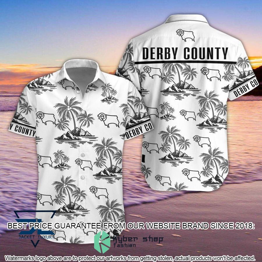 Derby County Hawaiian Shirt, Shorts