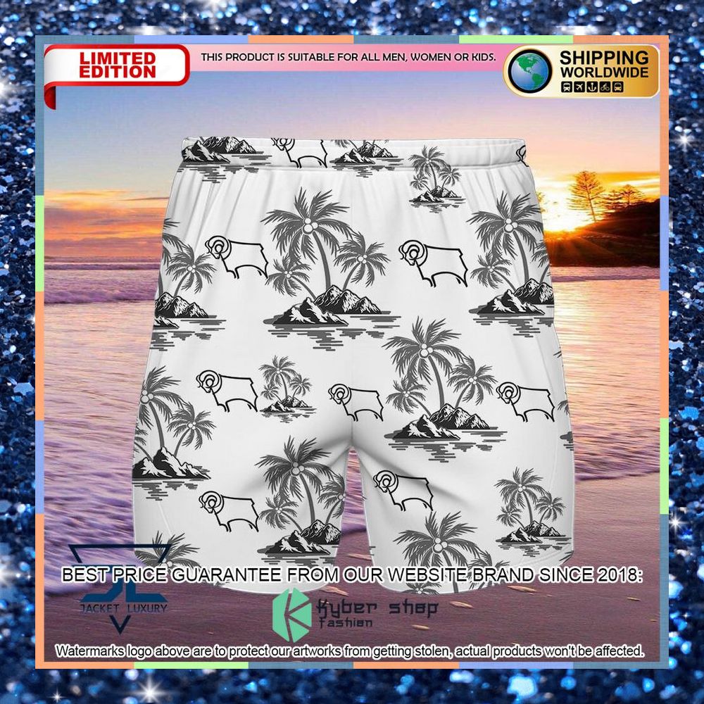 Derby County Hawaiian Shirt, Shorts 4 Derby County Hawaiian Shirt, Shorts word3