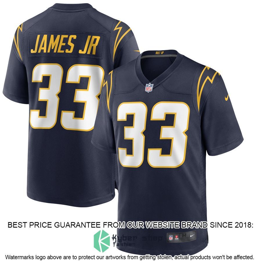Derwin James Los Angeles Chargers Alternate Navy Football Jersey