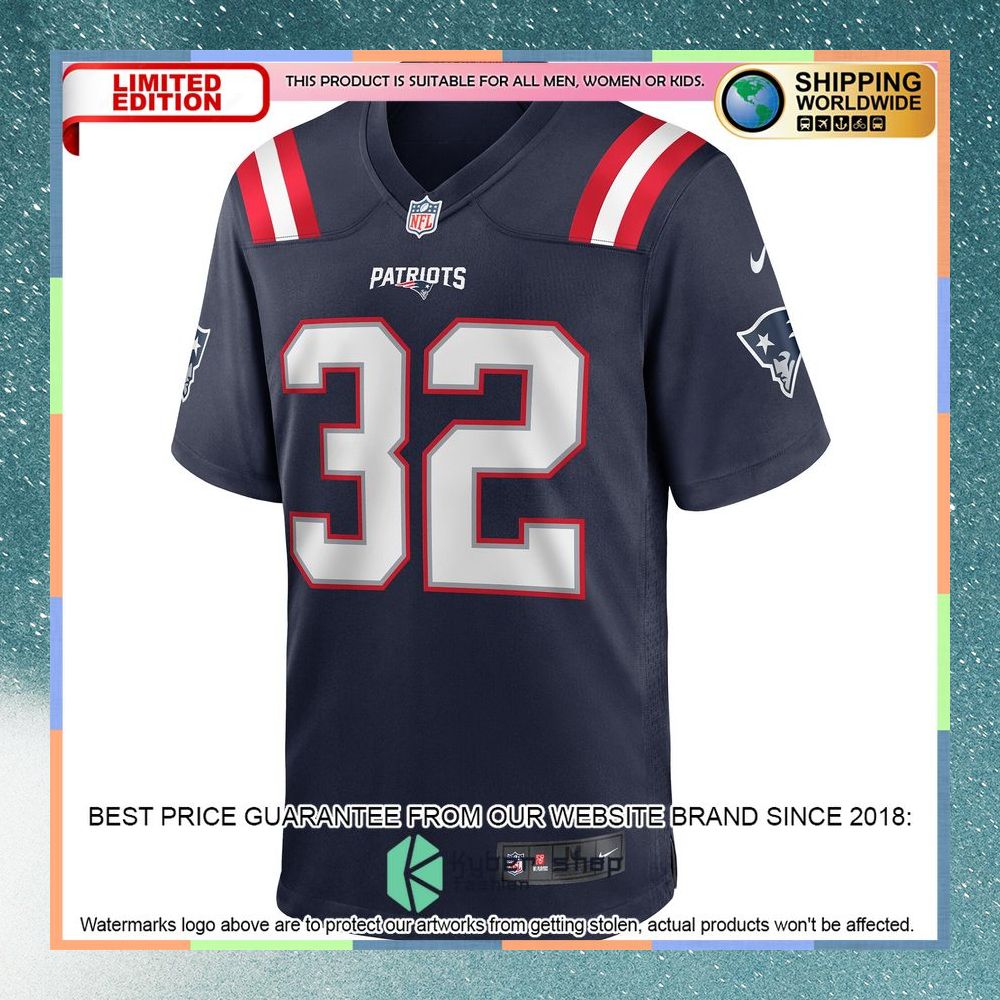 Devin McCourty New England Patriots Navy Football Jersey 6 Devin McCourty New England Patriots Navy Football Jersey word2