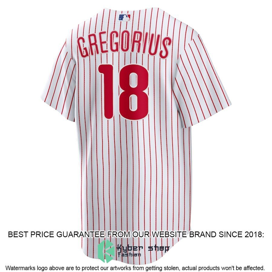 Didi Gregorius Philadelphia Phillies Home Player Name White Baseball Jersey 3 Didi Gregorius Philadelphia Phillies Home Player Name White Baseball Jersey word1