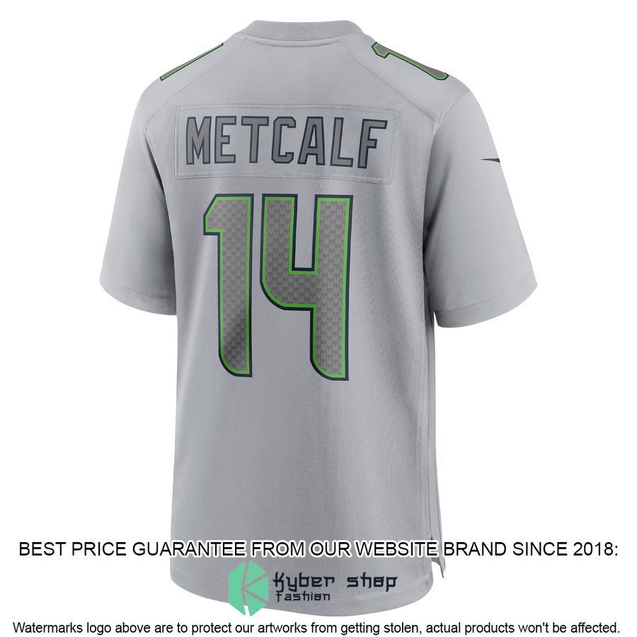 DK Metcalf Seattle Seahawks Atmosphere Fashion Gray Football Jersey 3 DK Metcalf Seattle Seahawks Atmosphere Fashion Gray Football Jersey word3