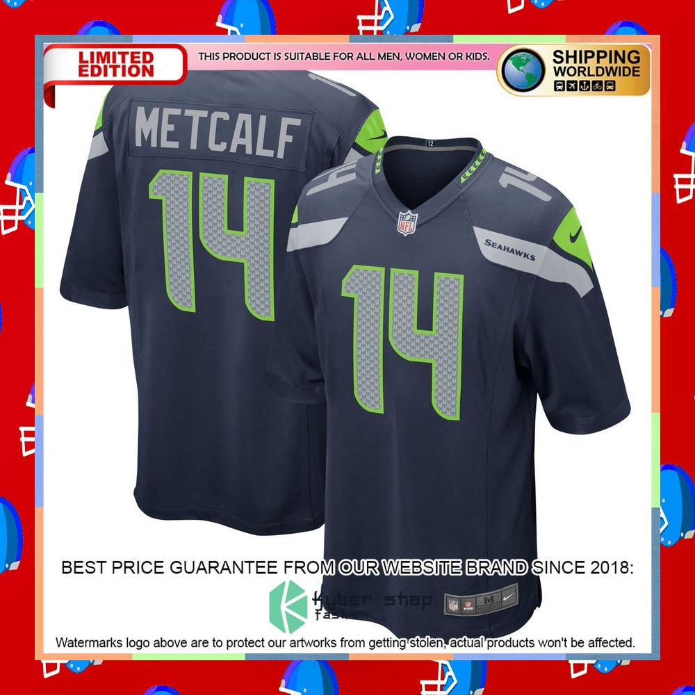 DK Metcalf Seattle Seahawks Football Team College Navy Football Jersey 8 DK Metcalf Seattle Seahawks Football Team College Navy Football Jersey word3