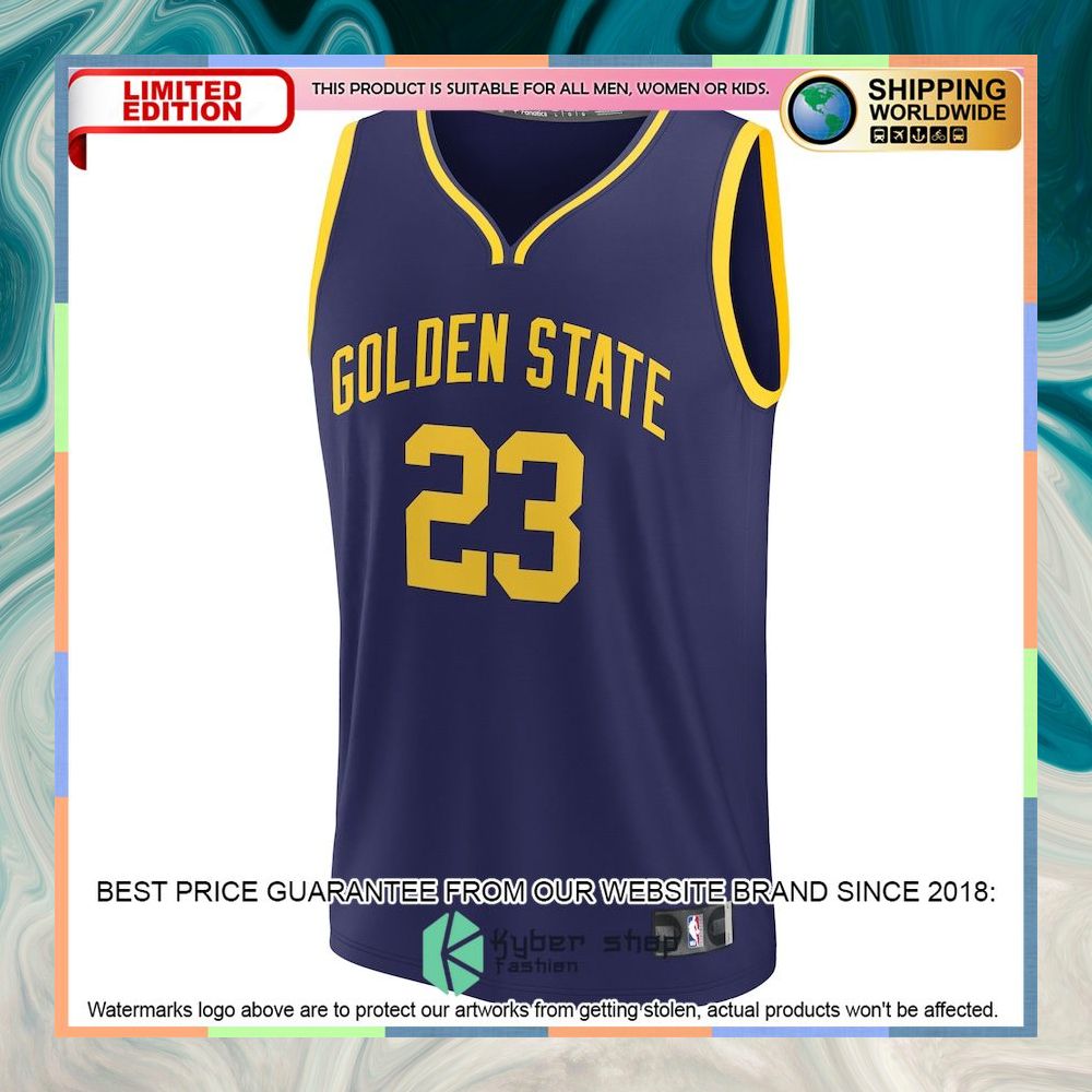 Draymond Green Golden State Warriors Youth 2022-23 Player Navy Basketball Jersey 5 Draymond Green Golden State Warriors Youth 2022-23 Player Navy Basketball Jersey word1