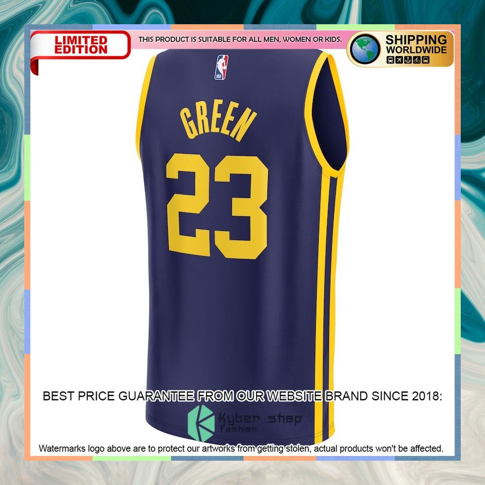 Draymond Green Golden State Warriors Youth 2022-23 Player Navy Basketball Jersey 6 Draymond Green Golden State Warriors Youth 2022-23 Player Navy Basketball Jersey word1