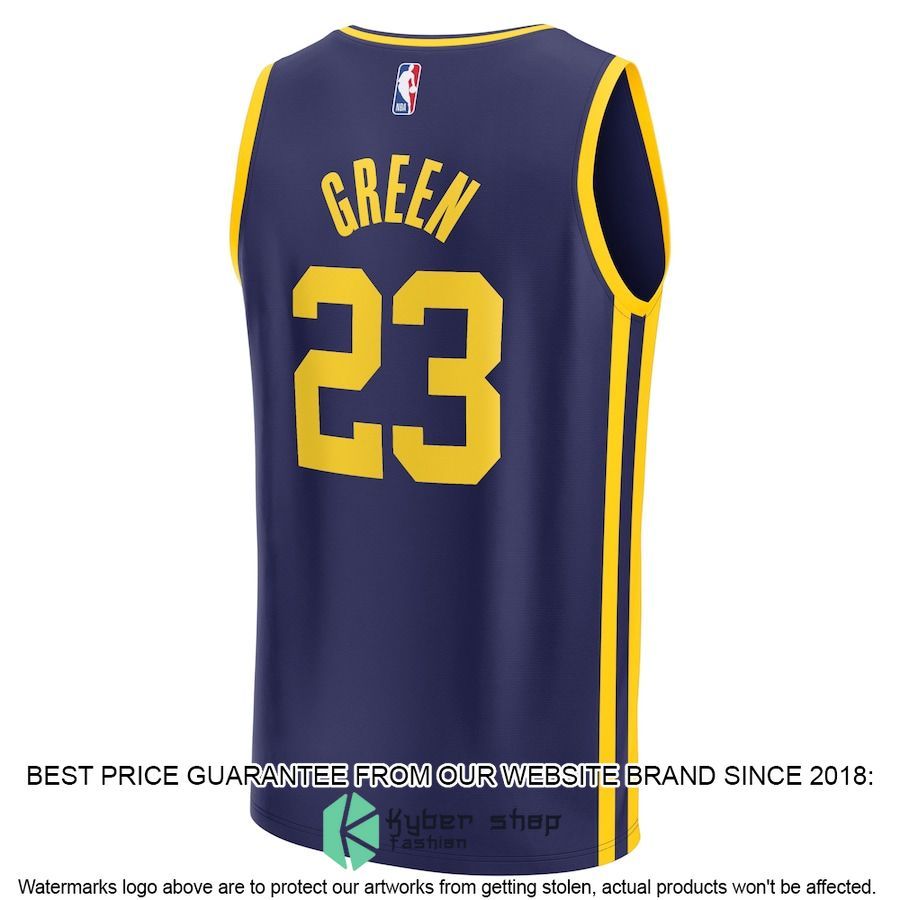 Draymond Green Golden State Warriors Youth 2022-23 Player Navy Basketball Jersey 3 Draymond Green Golden State Warriors Youth 2022-23 Player Navy Basketball Jersey word1