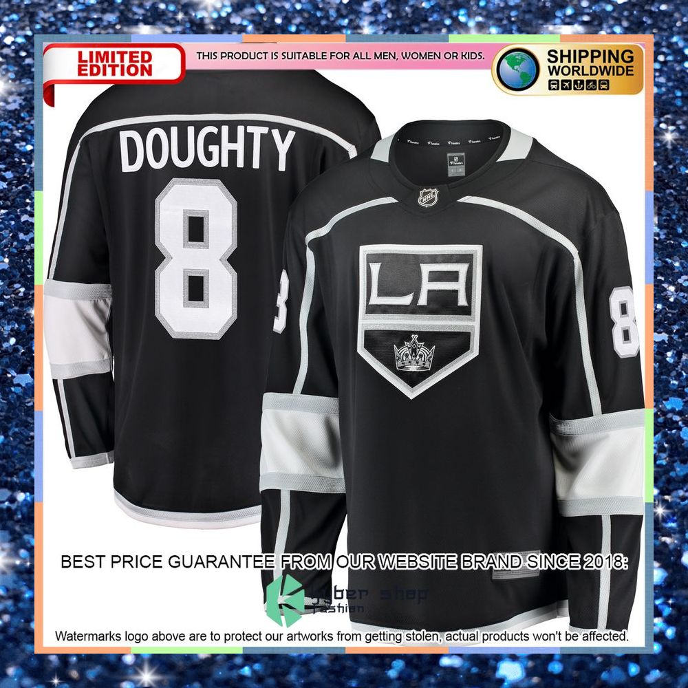 Drew Doughty Los Angeles Kings Alternate Premier White Hockey Jersey 10 Drew Doughty Los Angeles Kings Alternate Premier White Hockey Jersey word2