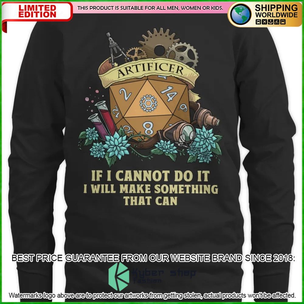 Dungeons and Dragons Artificer If I Cannot Do It, I Will Make Something That Can Hoodie, Shirt 5 Dungeons and Dragons Artificer If I Cannot Do It, I Will Make Something That Can Hoodie, Shirt word3