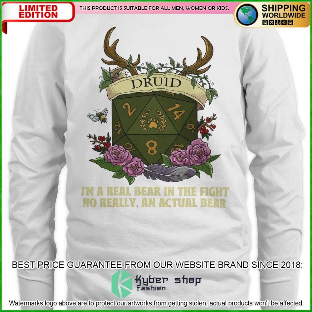 Dungeons and Dragons Druid I'm A Real Bear In The Fight No Really Hoodie, Shirt 10 Dungeons and Dragons Druid I'm A Real Bear In The Fight No Really Hoodie, Shirt word1
