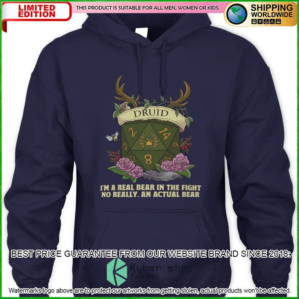 Dungeons and Dragons Druid I'm A Real Bear In The Fight No Really Hoodie, Shirt 7 Dungeons and Dragons Druid I'm A Real Bear In The Fight No Really Hoodie, Shirt word1